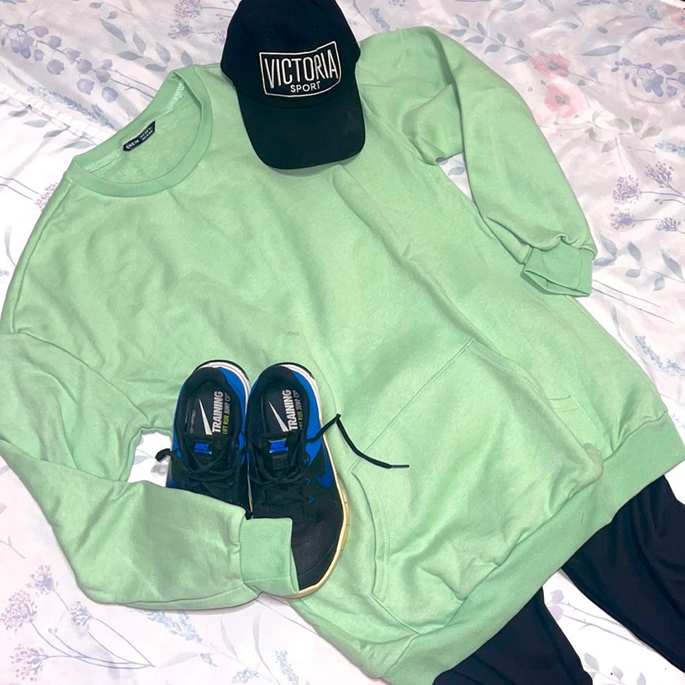 SHEIN longline sweatshirt